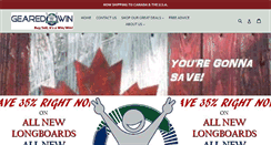 Desktop Screenshot of gearedtowinsports.com